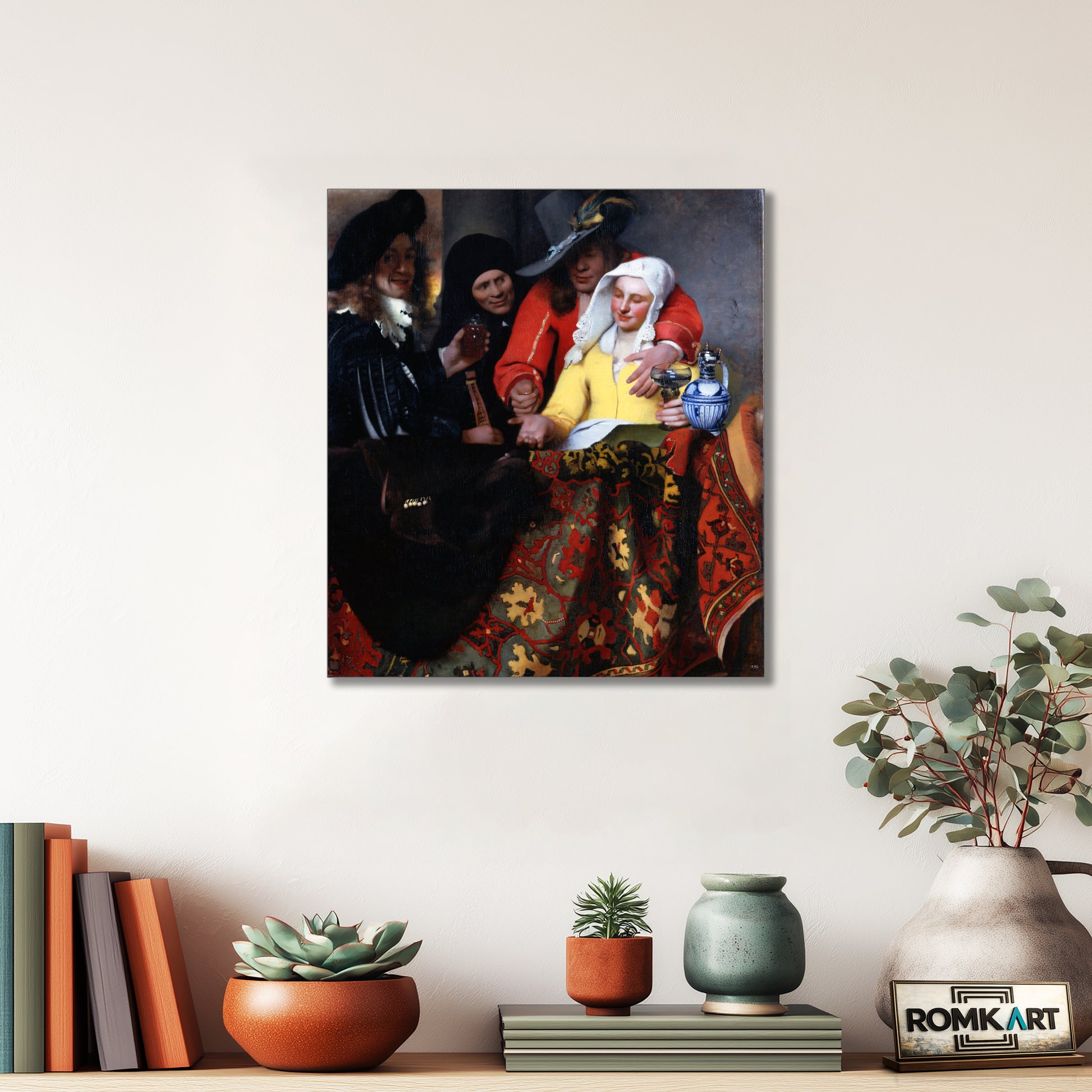Johannes Vermeer The Procuress 1656 – Reproduction