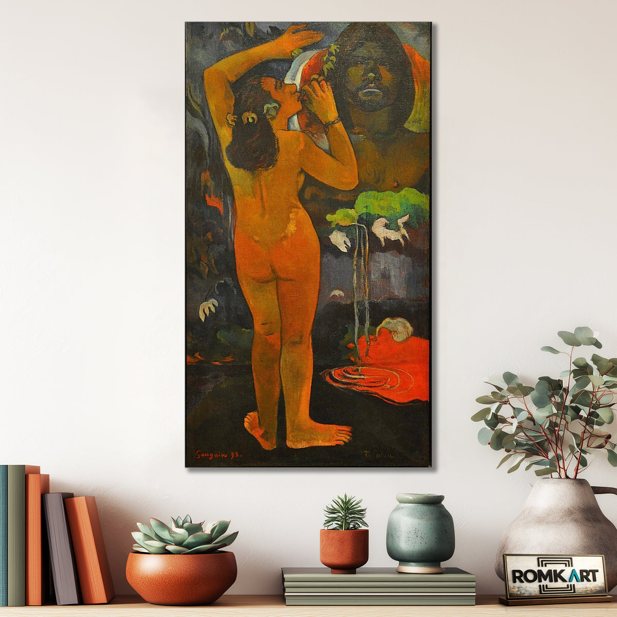 Paul Gauguin The Moon And The Earth 1893 Moma – Reproduction