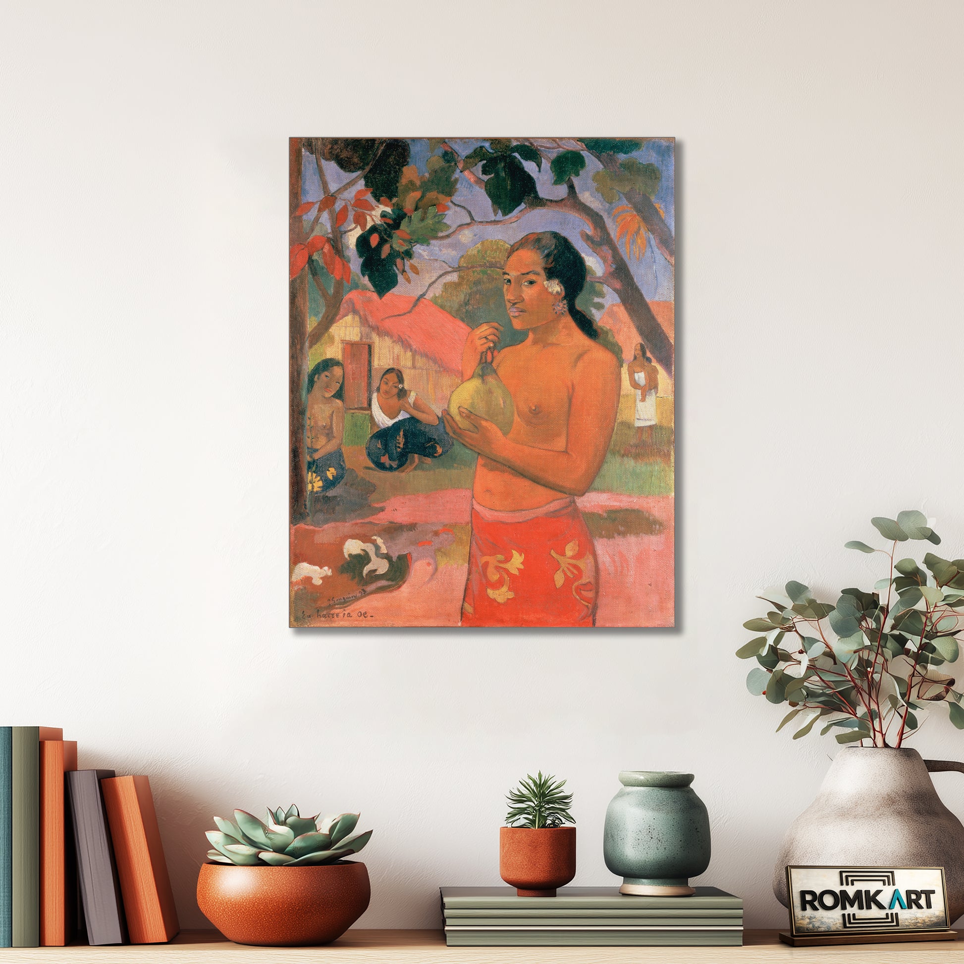 Paul Gauguin The Woman Holding Fruit 1893 – Reproduction
