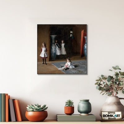 John Singer Sargent The Daughters Of Edward Darley Boit 1882 – Reproduction