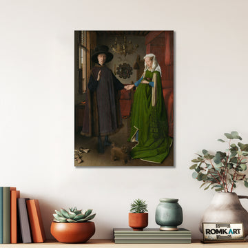 Jan Van Eyck The Arnolfini Portrait 1434 – Reproduction