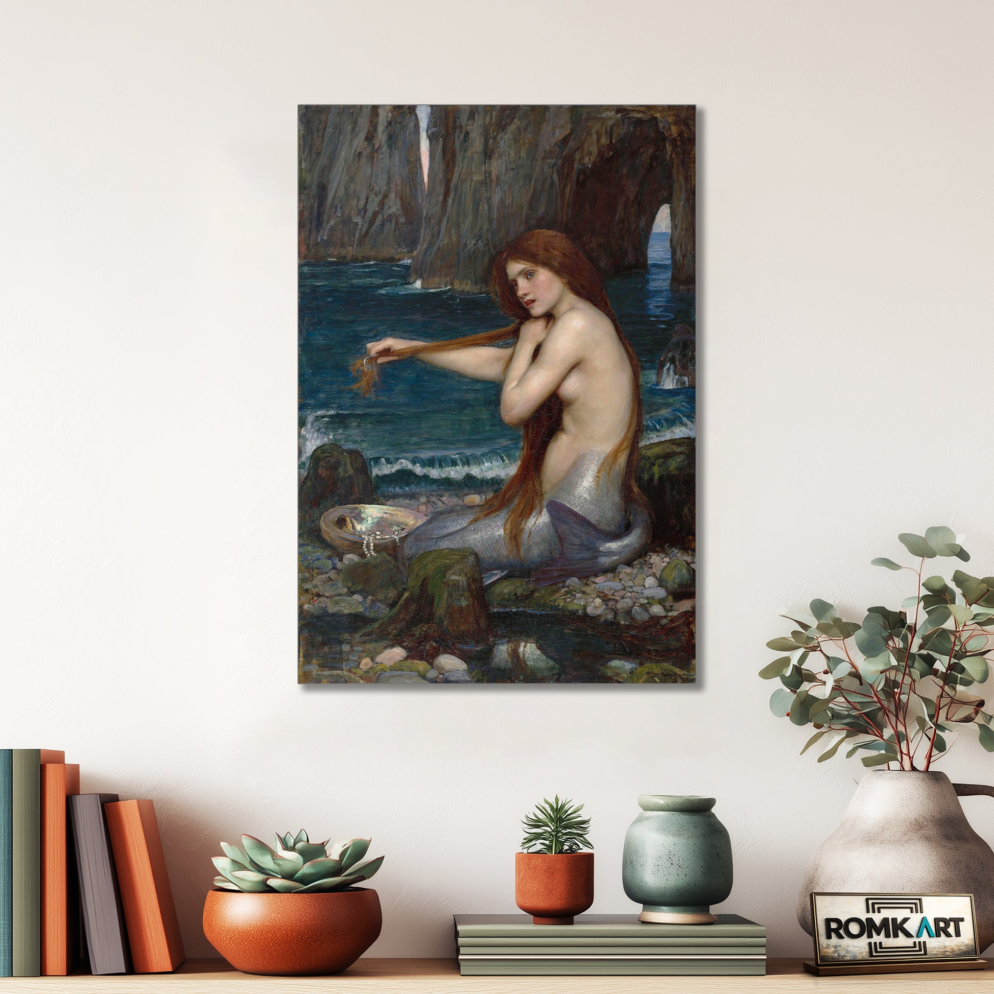 John William Waterhouse A Mermaid 1900 – Reproduction