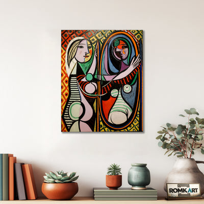 Pablo Picasso Girl Before A Mirror 1932 – Reproduction