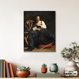 Caravaggio Saint Catherine Of Alexandria 1598 – Reproduction