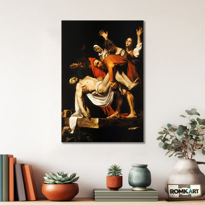 Caravaggio Entombment Of Christ – Reproduction