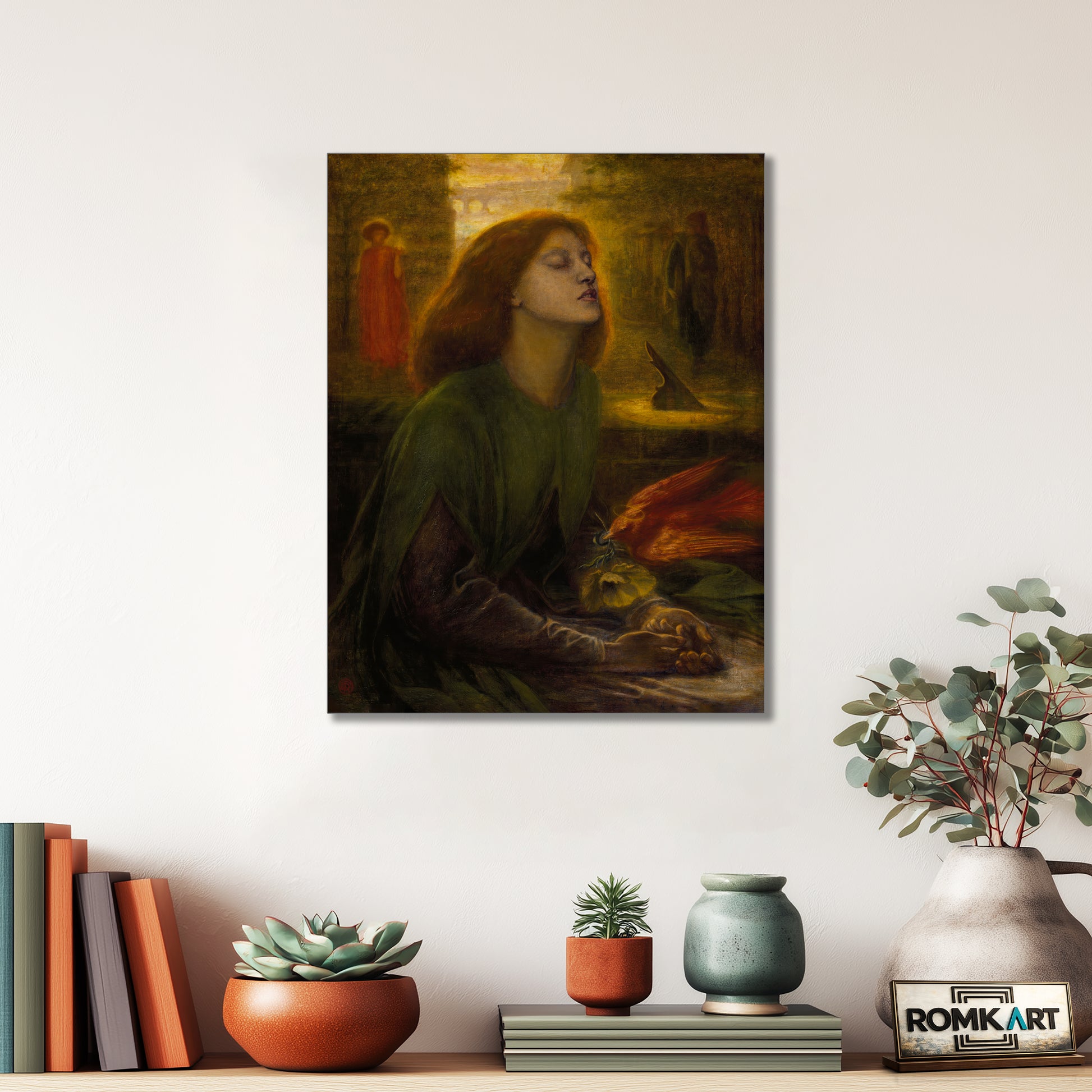 Dante Gabriel Rossetti Beata Beatrix1864 - 1870 – Reproduction