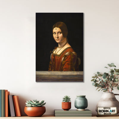 Leonardo Da Vinci La Belle Ferronnire 1490 – Reproduction