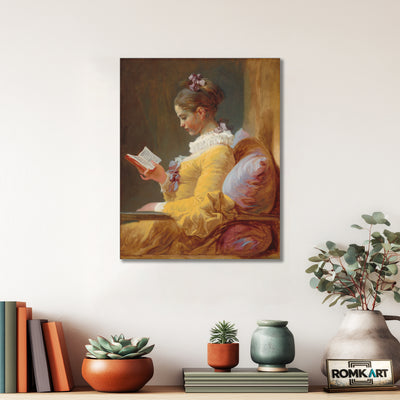 Jean-honor Fragonard Young Girl Reading – Reproduction