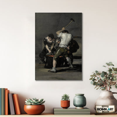 Francisco De Goya The Forge 1815-1820 – Reproduction