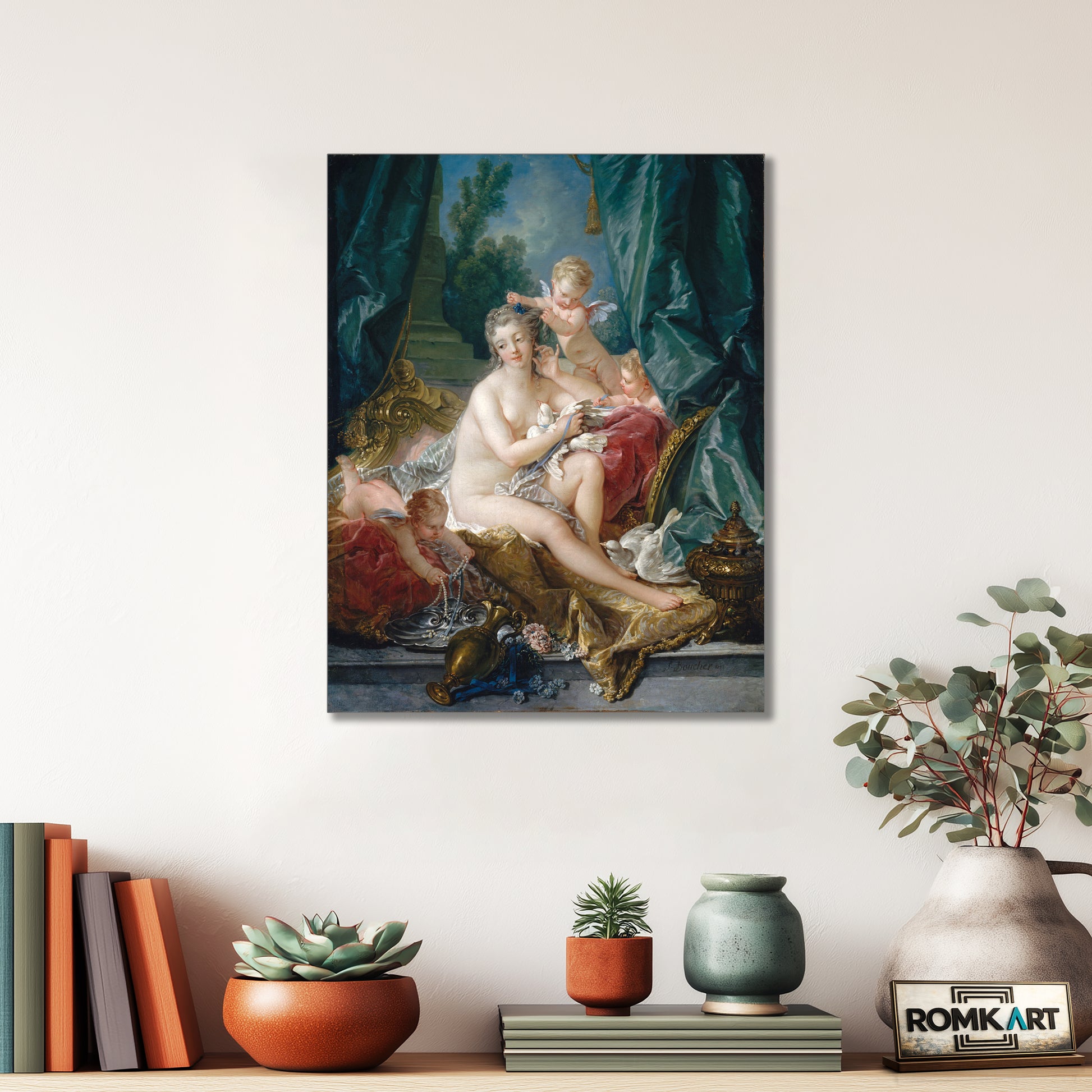 Francois Boucher La Toilette De Venus 1751 – Reproduction