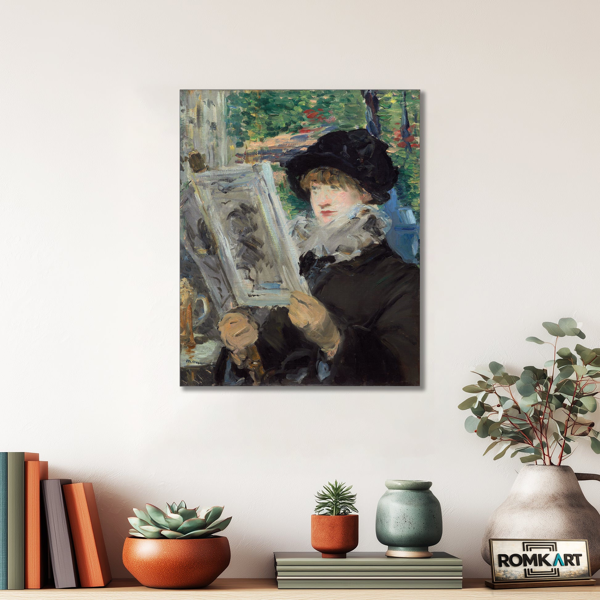 Edouard Manet Woman Reading 1879 – Reproduction