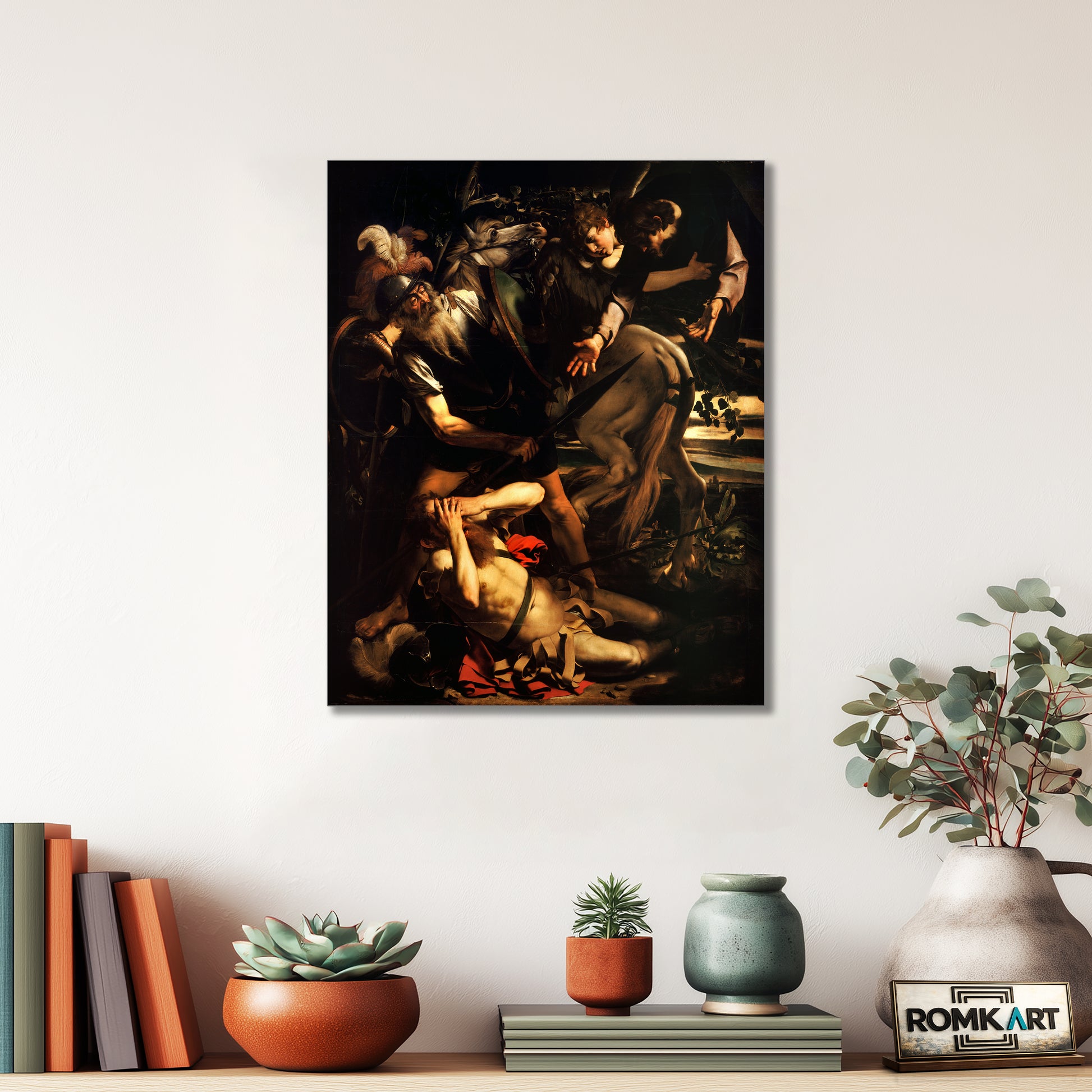 Caravaggio The Conversion Of Saint Paul 1600 – Reproduction