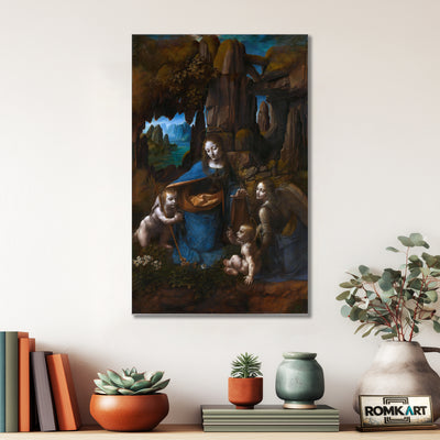 Leonardo Da Vinci The Virgin Of The Rocks 1483 - 1486 – Reproduction
