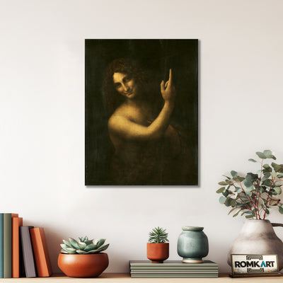 Leonardo Da Vinci Saint John The Baptist – Reproduction