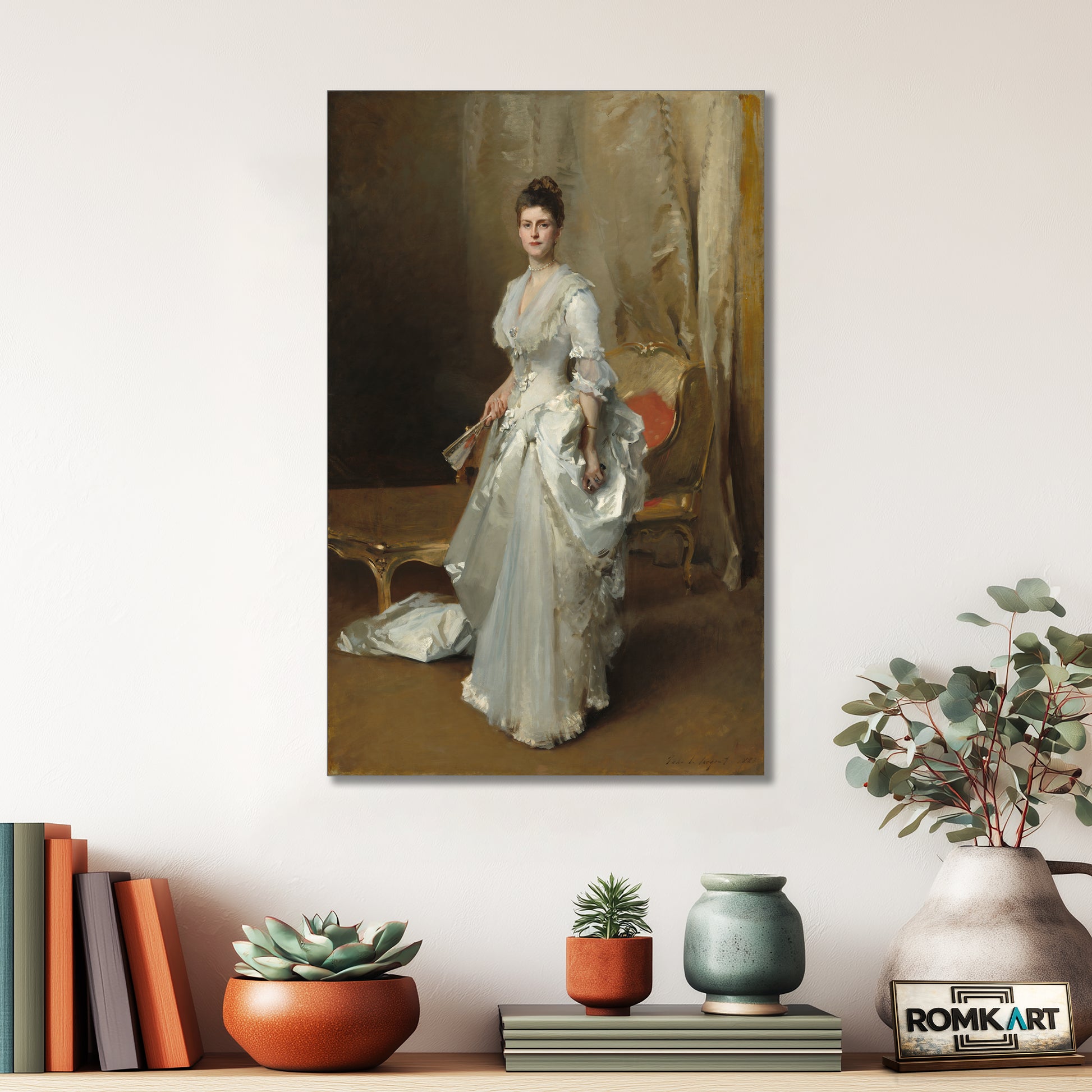 John Singer Sargent Margaret Stuyvesant Rutherfurd White Mrs Henry White 1883 – Reproduction