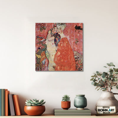 Gustav Klimt Girlfriends 1916-17 – Reproduction