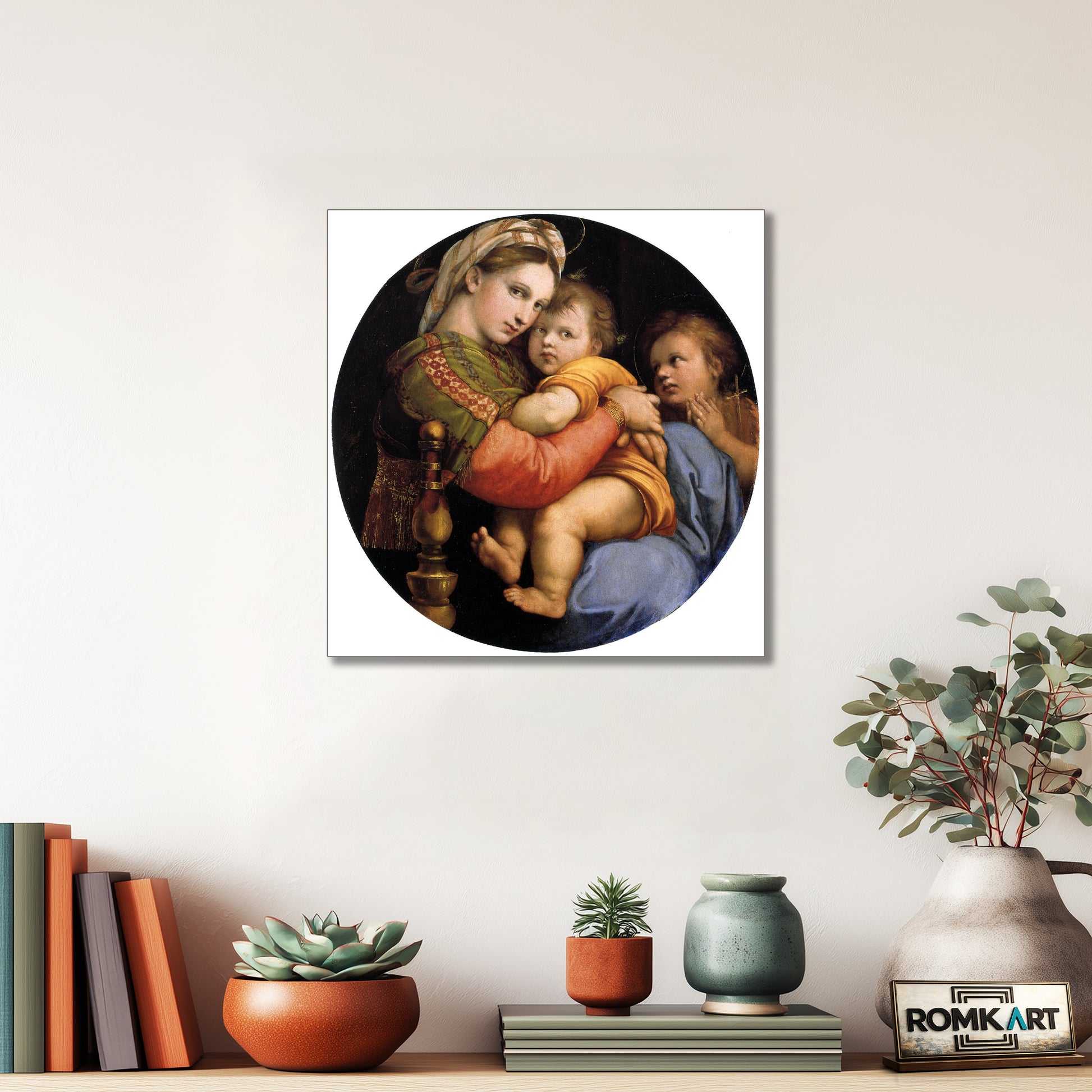 Raphael Madonna Della Seggiola – Reproduction