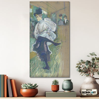 Henri De Toulouse-lautrec Jane Avril Dancing 1892 – Reproduction