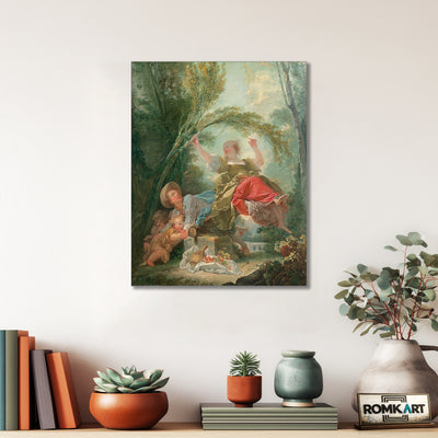 Jean-honor Fragonard The See-saw 1750 – Reproduction