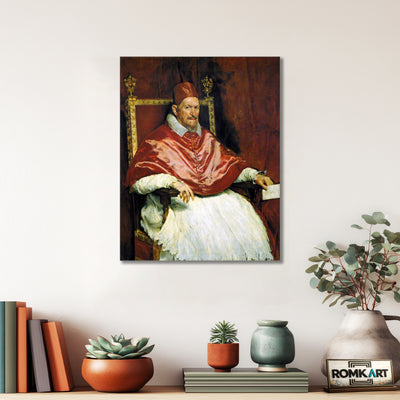 Diego Velazquez Portrait Of Pope Innocent X 1650 – Reproduction