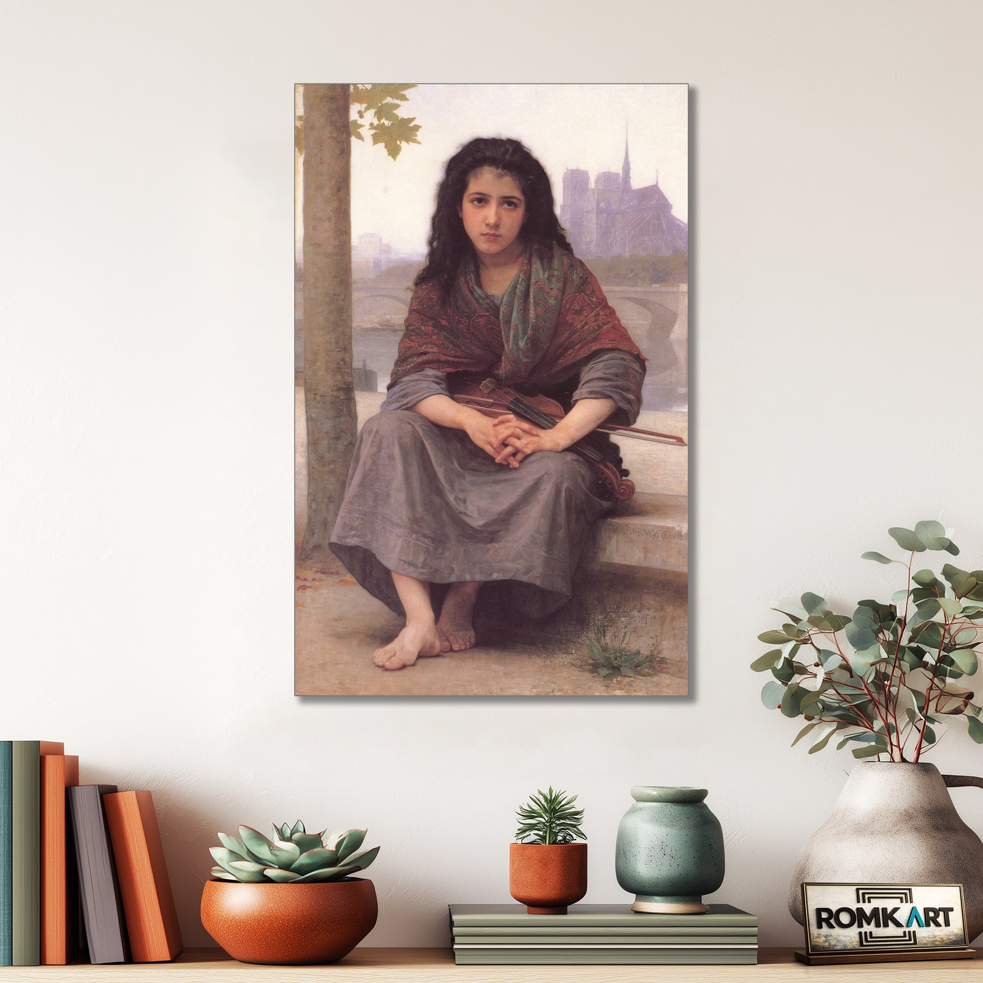 William Adolphe Bouguereau The Bohemian 1890 – Reproduction