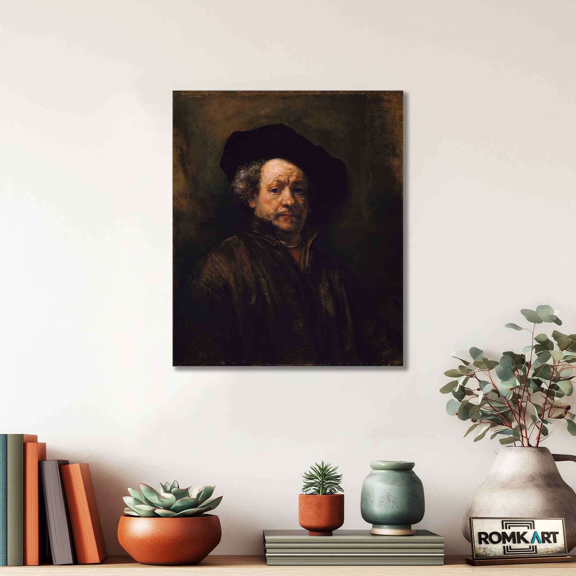 Rembrandt Self Portrait 1660 – Reproduction