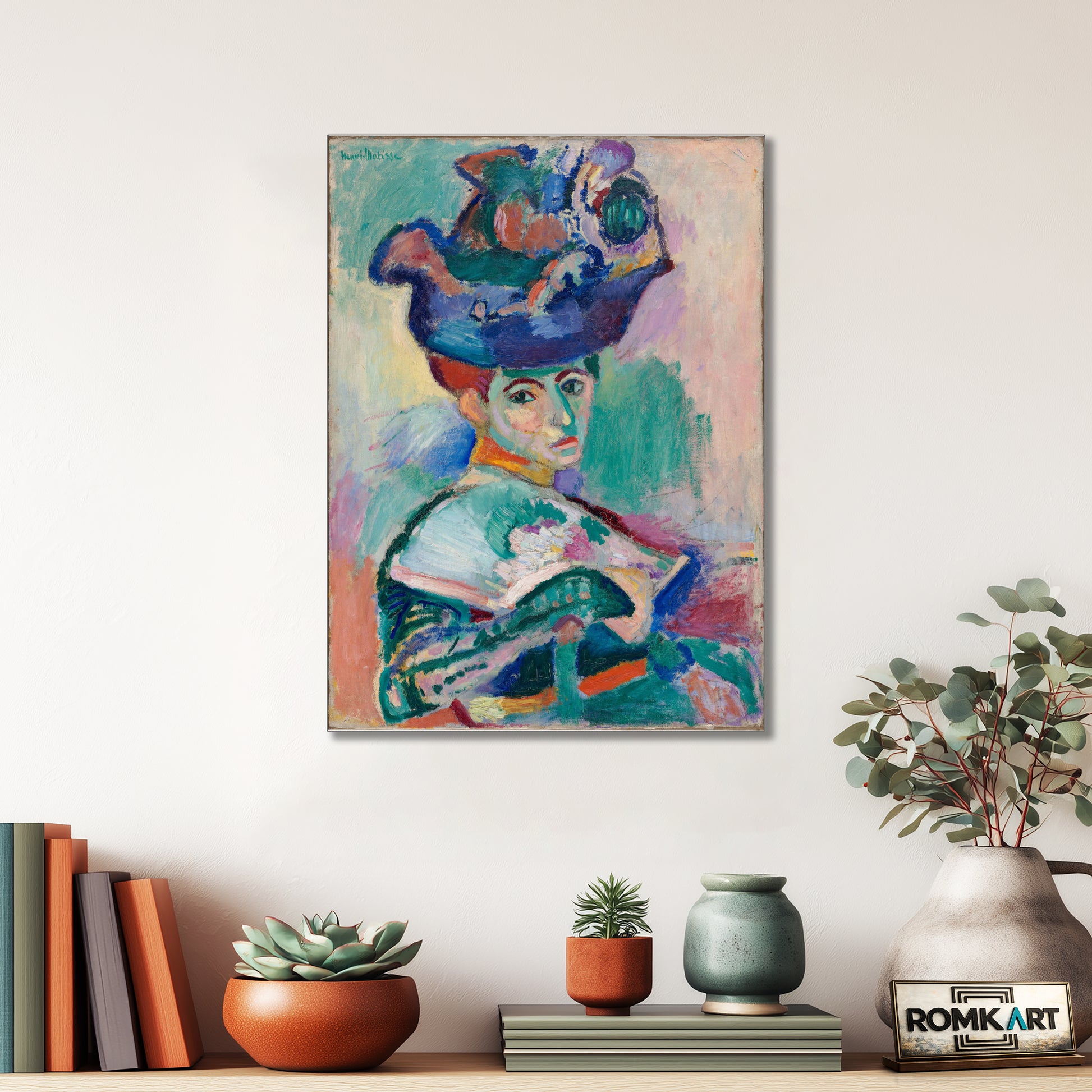 Henri Matisse Woman With A Hat 1905 – Reproduction