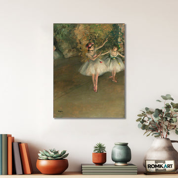Edgar Degas Two Dancers On A Stage 1874 – Reproduction