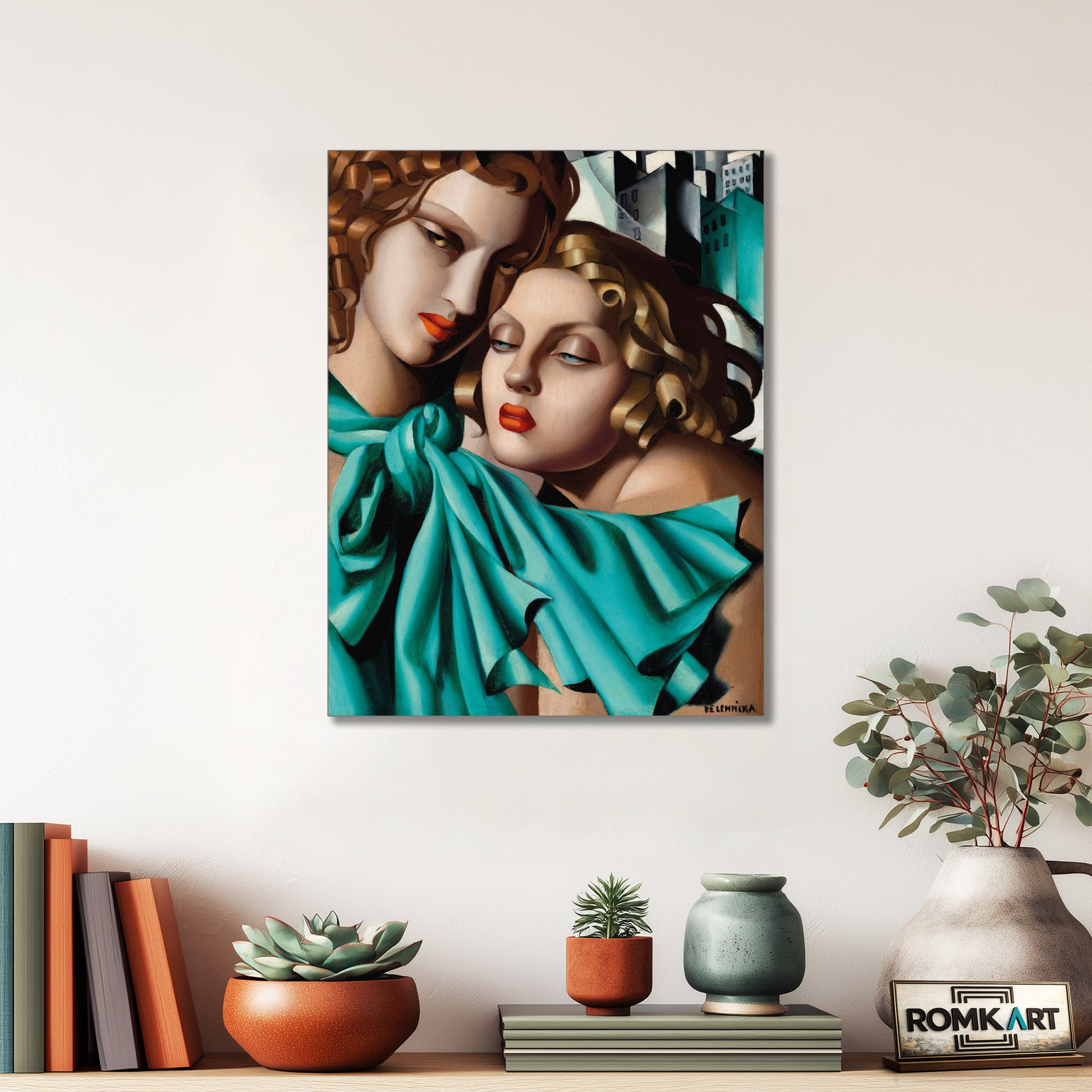 Tamara De Lempicka Les Jeunes Filles 1930 – Reproduction