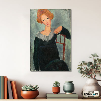 Amedeo Modigliani Woman With Red Hair – Reproduction