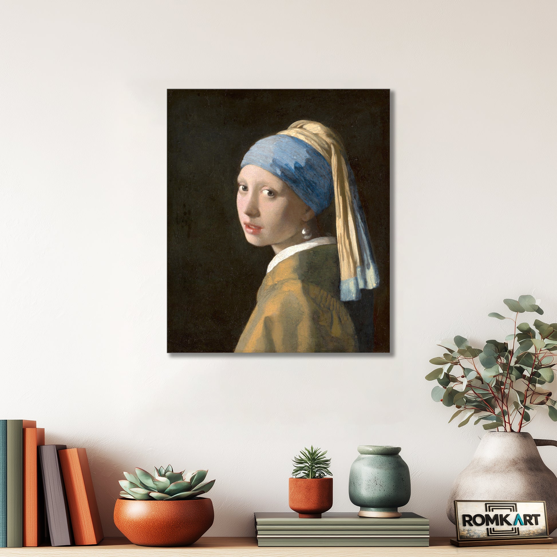 Johannes Vermeer Girl With A Pearl Earring Vermeers – Reproduction