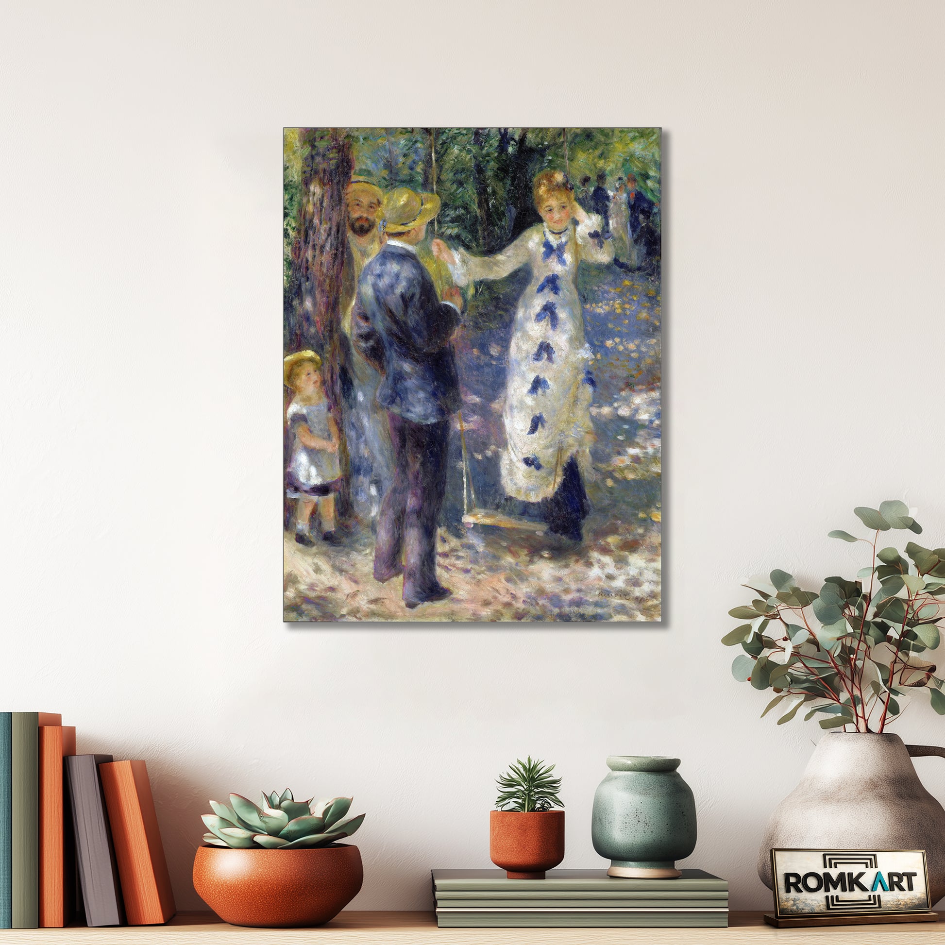 Pierre-auguste Renoir The Swing 1876 – Reproduction