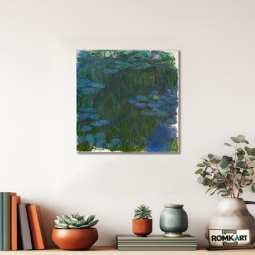 Claude Monet Blue Water Lilies 1914 - 1917 – Reproduction