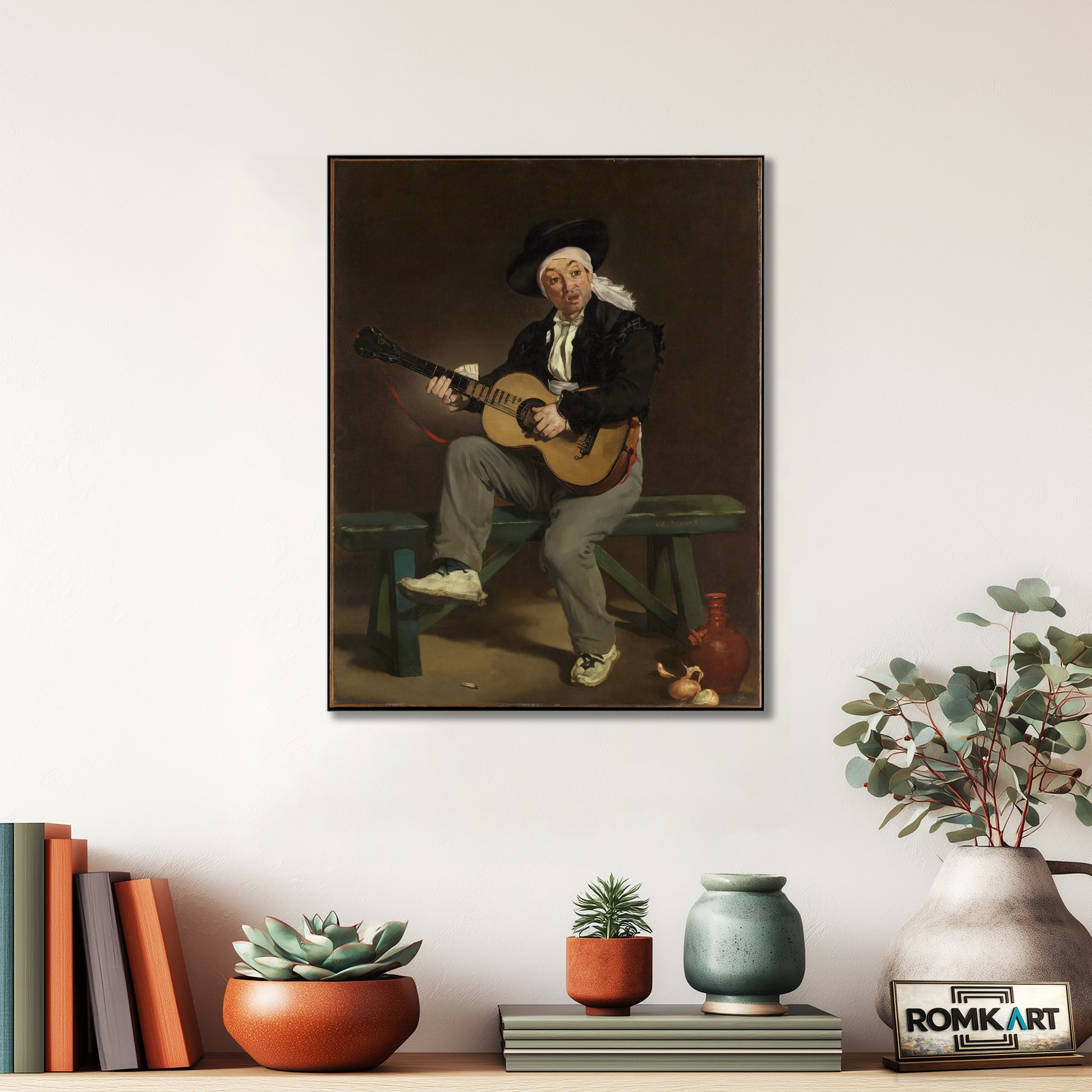 Edouard Manet The Spanish Singer 1860 – Reproduction