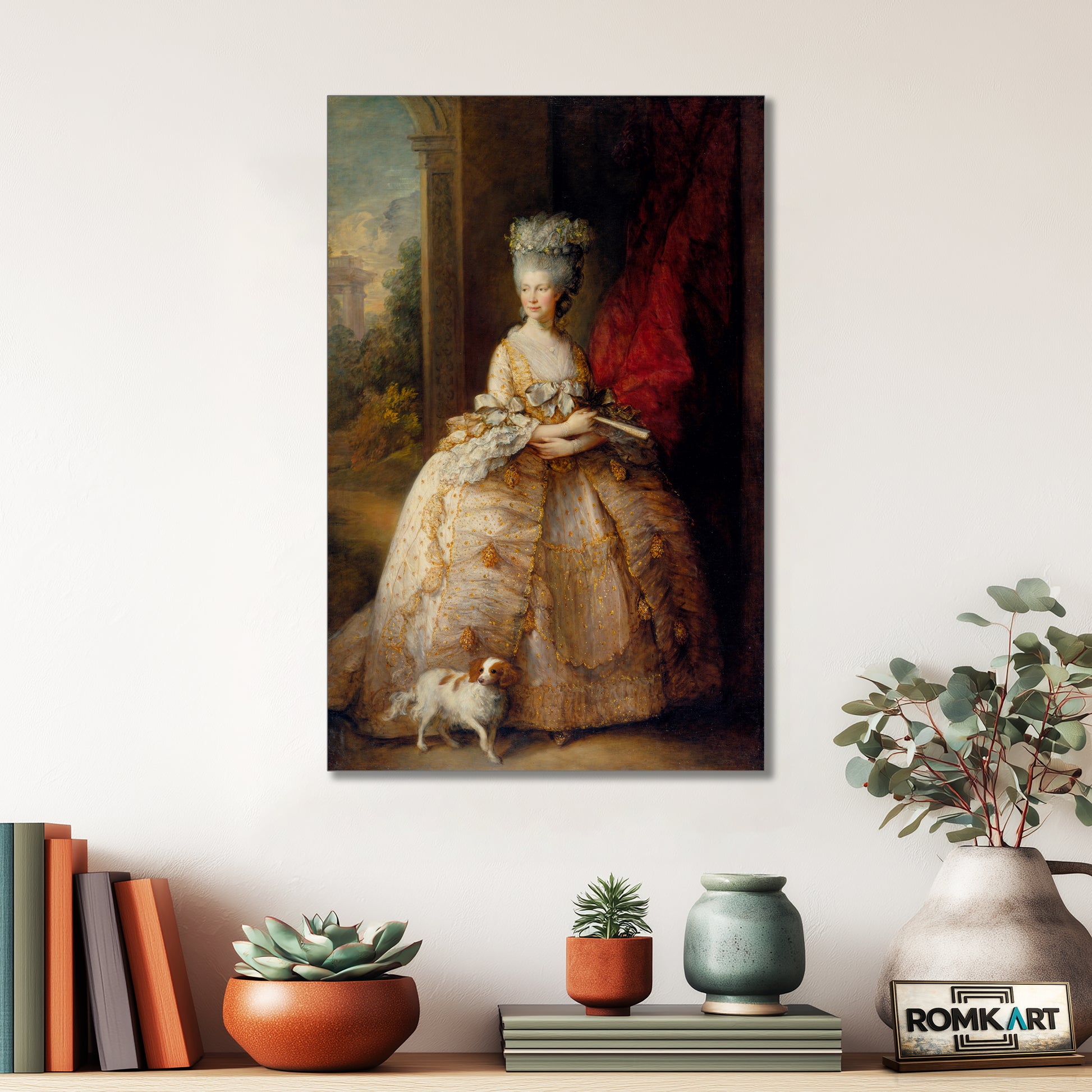 Thomas Gainsborough Queen Charlotte 1781 – Reproduction