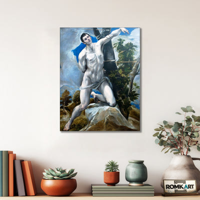 El Greco Saint Sebastian 1577-1578 – Reproduction