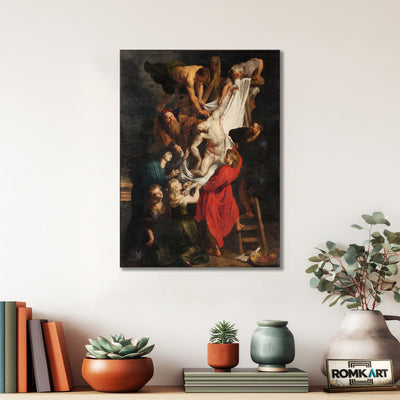 Peter Paul Rubens The Descent From The Cross C 1612-1614 – Reproduction