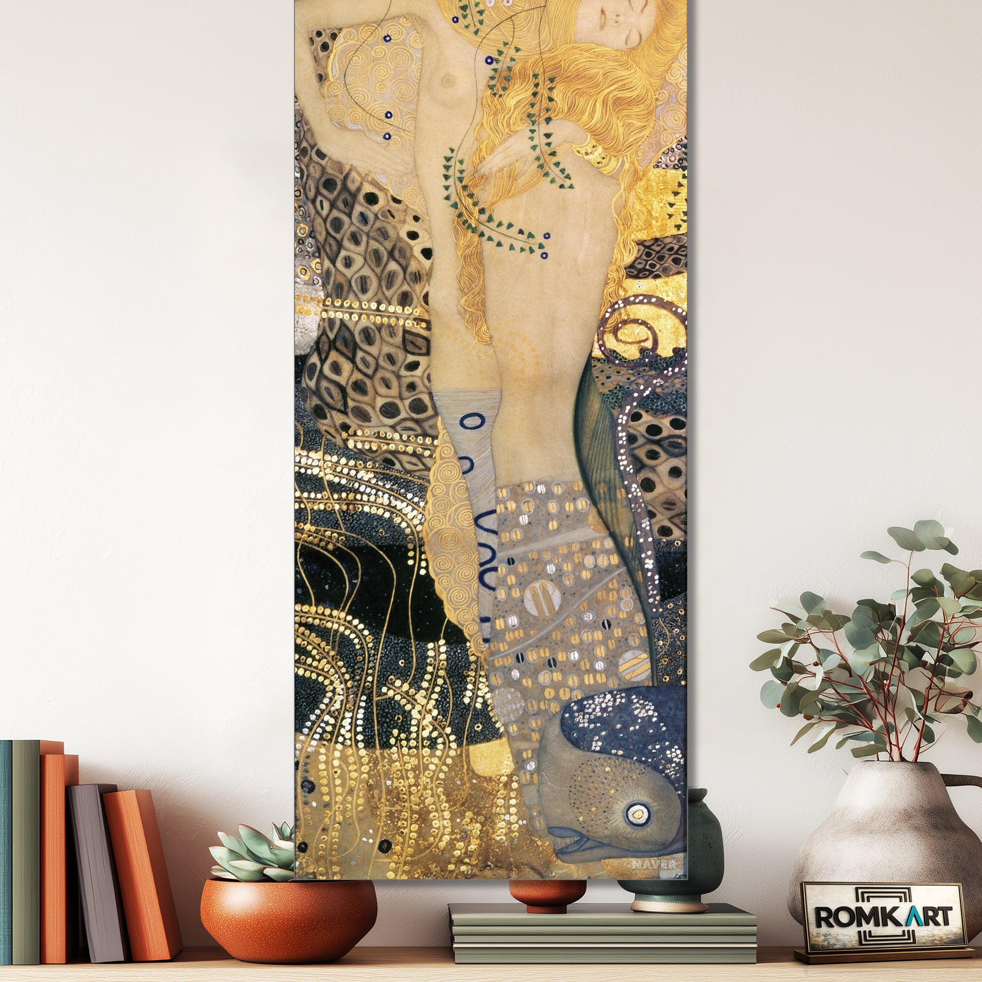 Gustav Klimt Water Serpents Water Serpents I – Reproduction