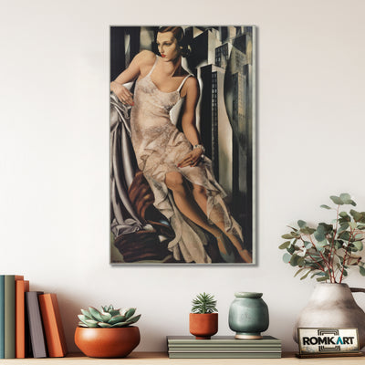 Tamara De Lempicka Portrait Of Mrs Alan Bott 1930 – Reproduction