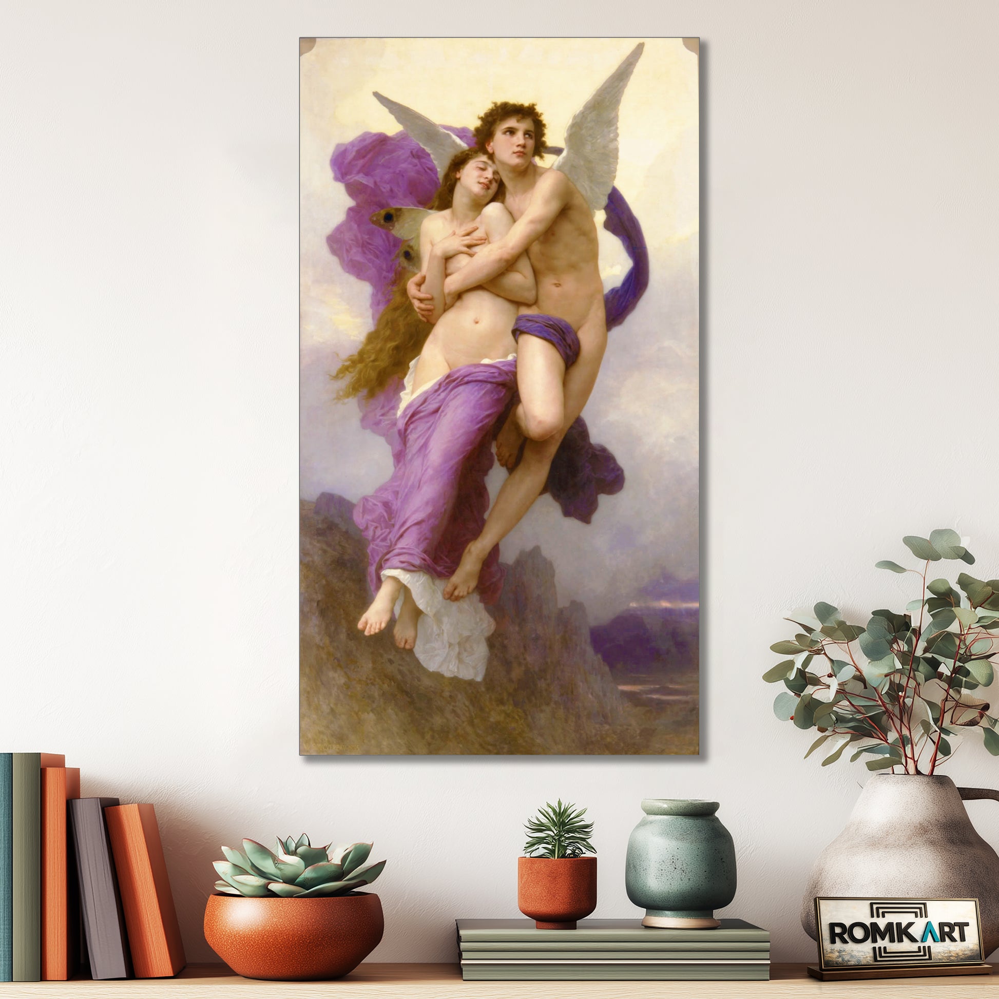William Adolphe Bouguereau The Abduction Of Psyche 1895 – Reproduction