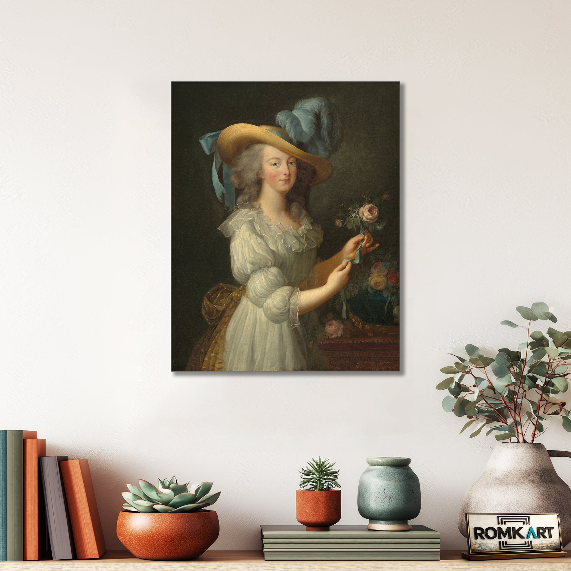 Elisabeth Vigee Le Brun Marie Antoinette In A Chemise Dress 1783 – Reproduction