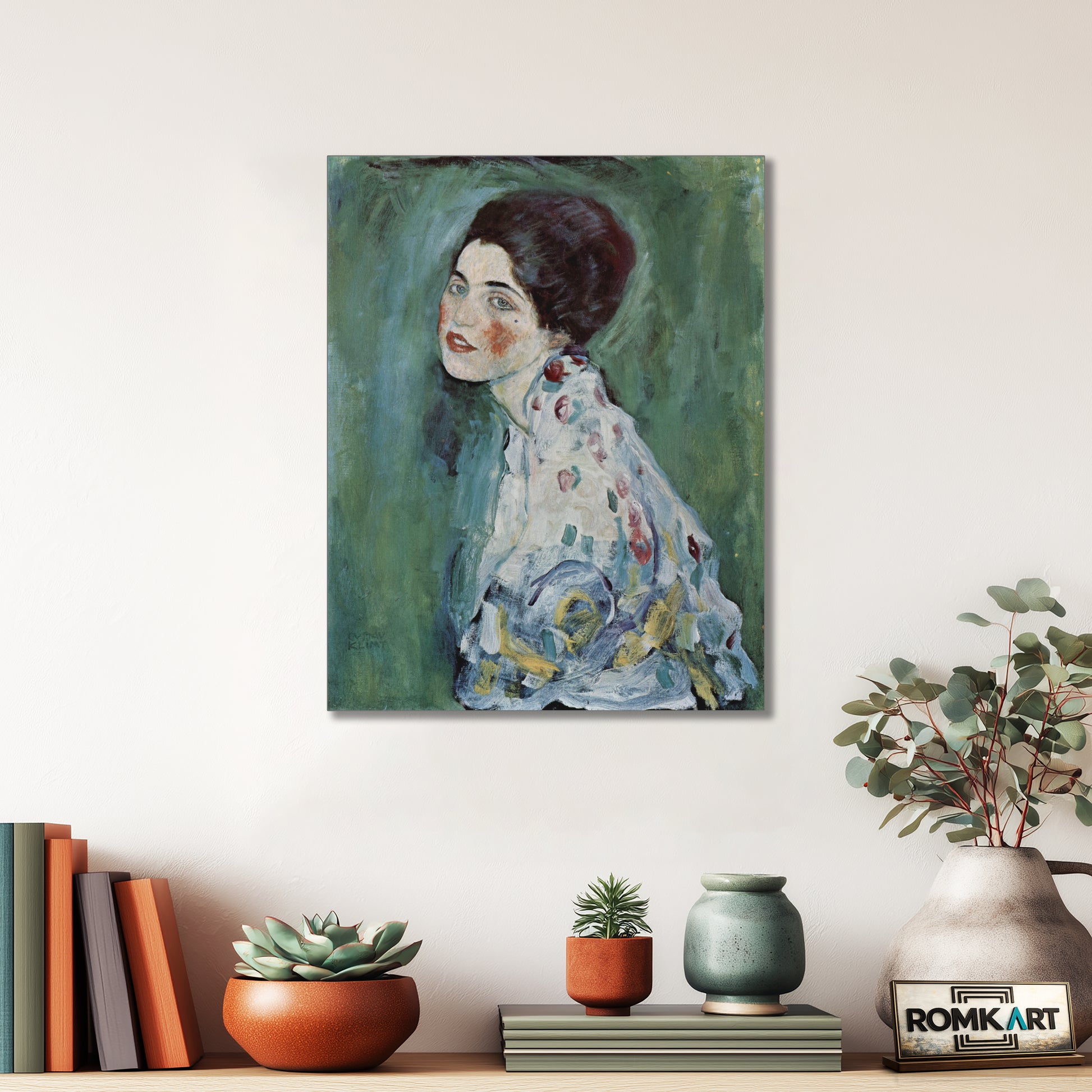 Gustav Klimt Portrait Of A Lady – Reproduction
