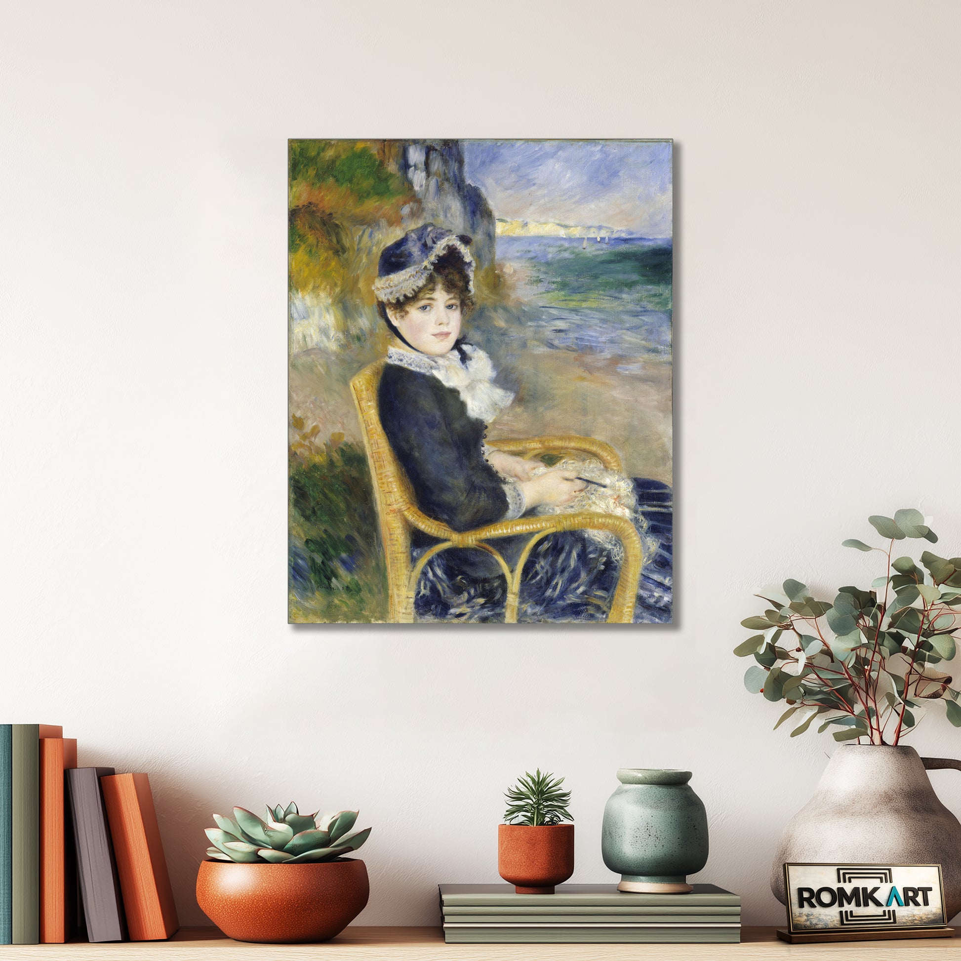 Pierre-auguste Renoir By The Seashore 1883 – Reproduction