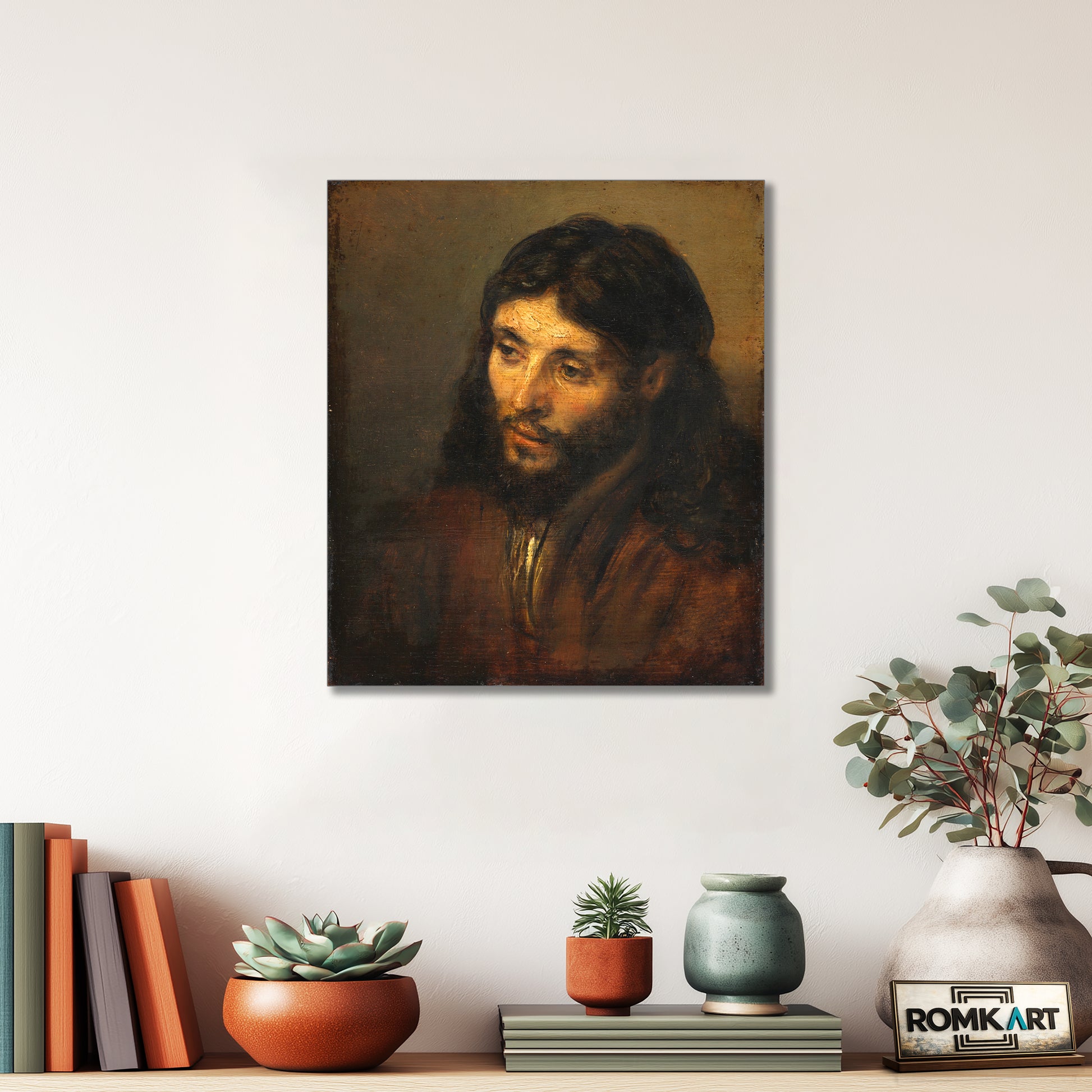 Rembrandt Head Of Christ 1640 – Reproduction