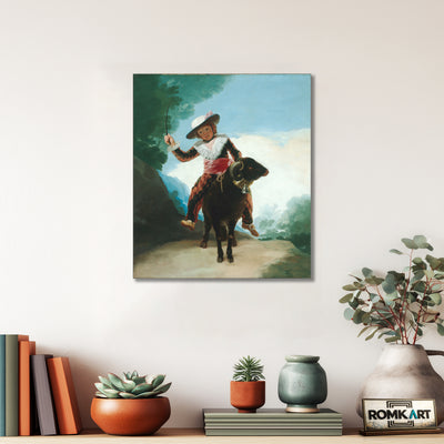 Francisco Goya Boy On A Ram 1786 - 1787 – Reproduction