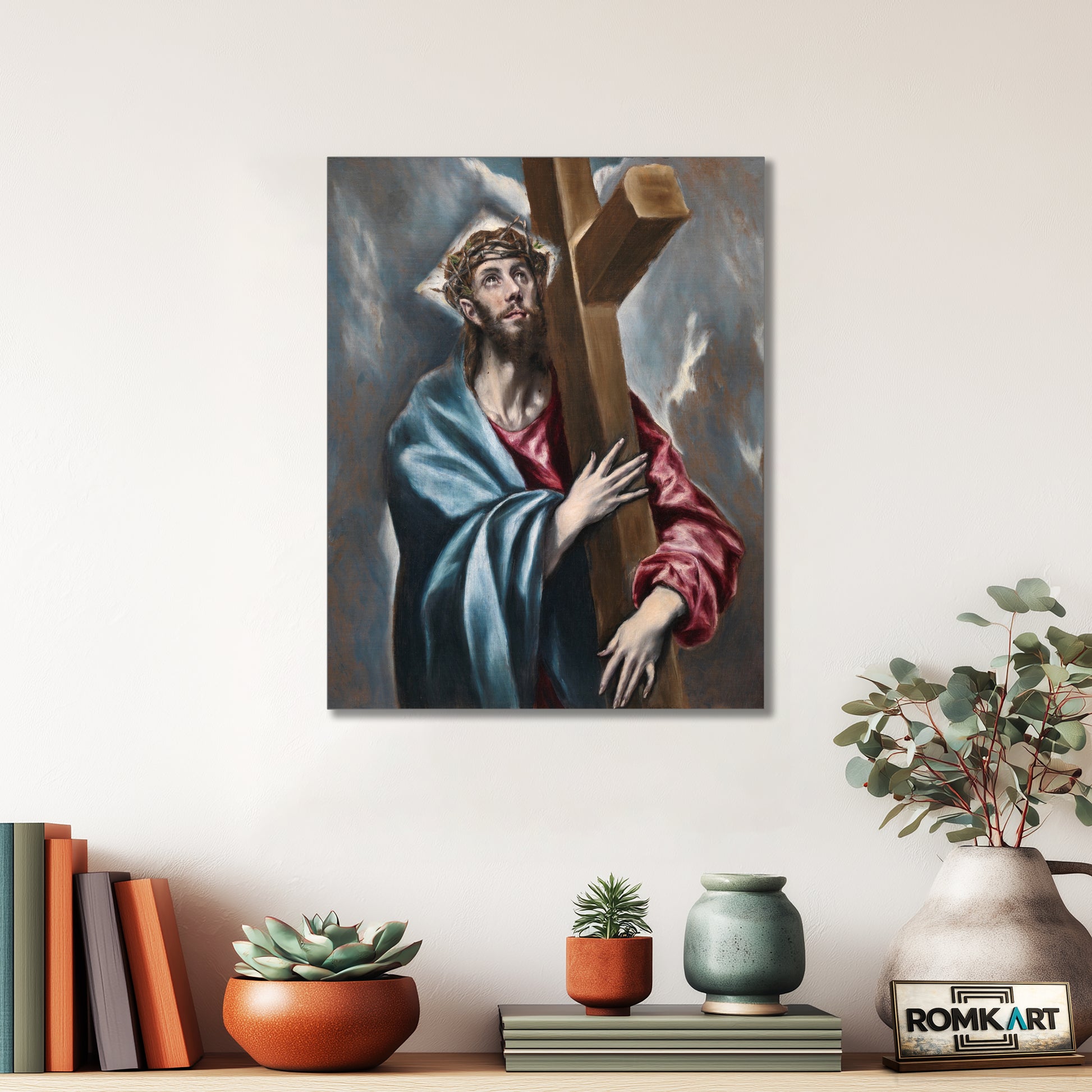 El Greco Christ Carrying The Cross 1602 – Reproduction