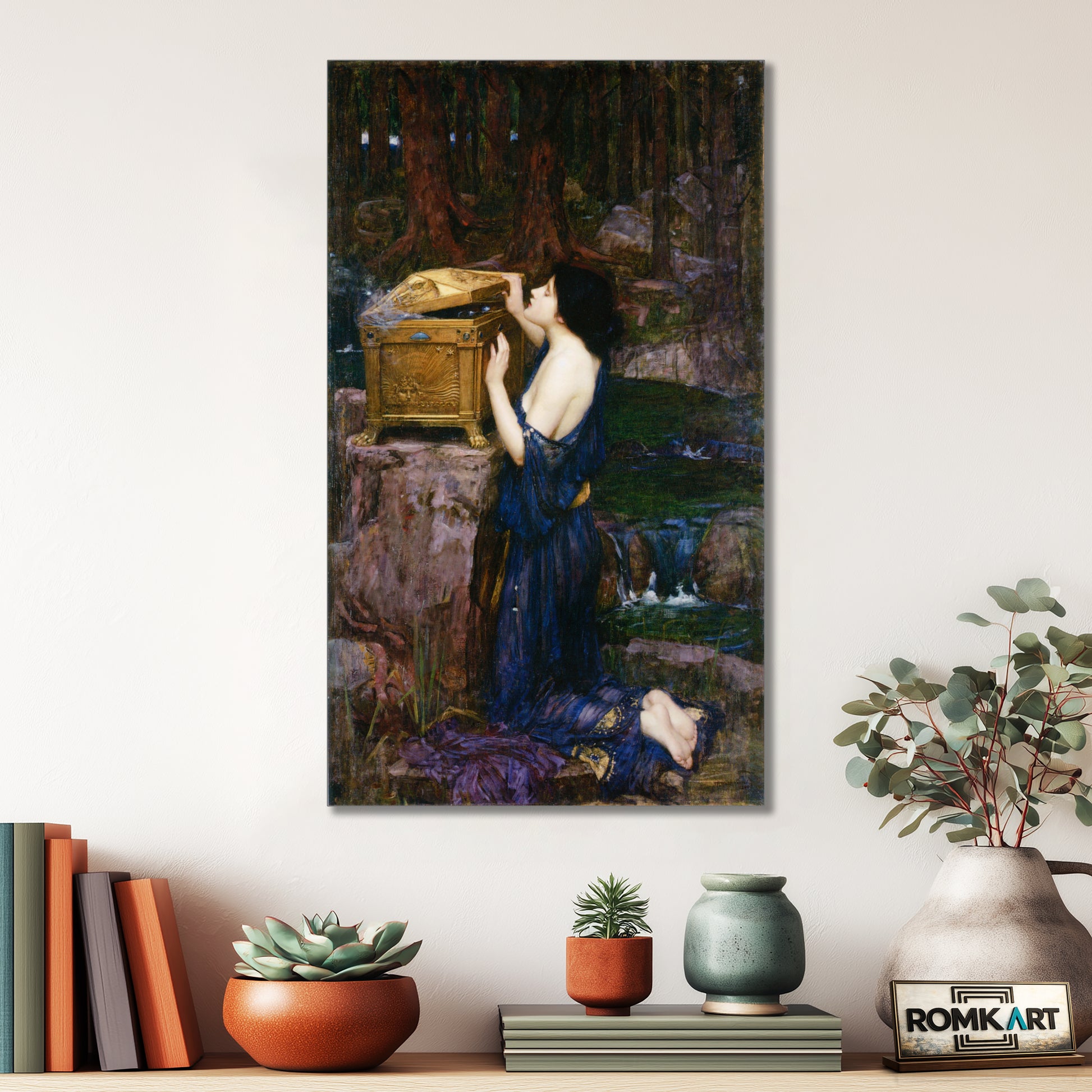 John William Waterhouse Pandora 1896 – Reproduction