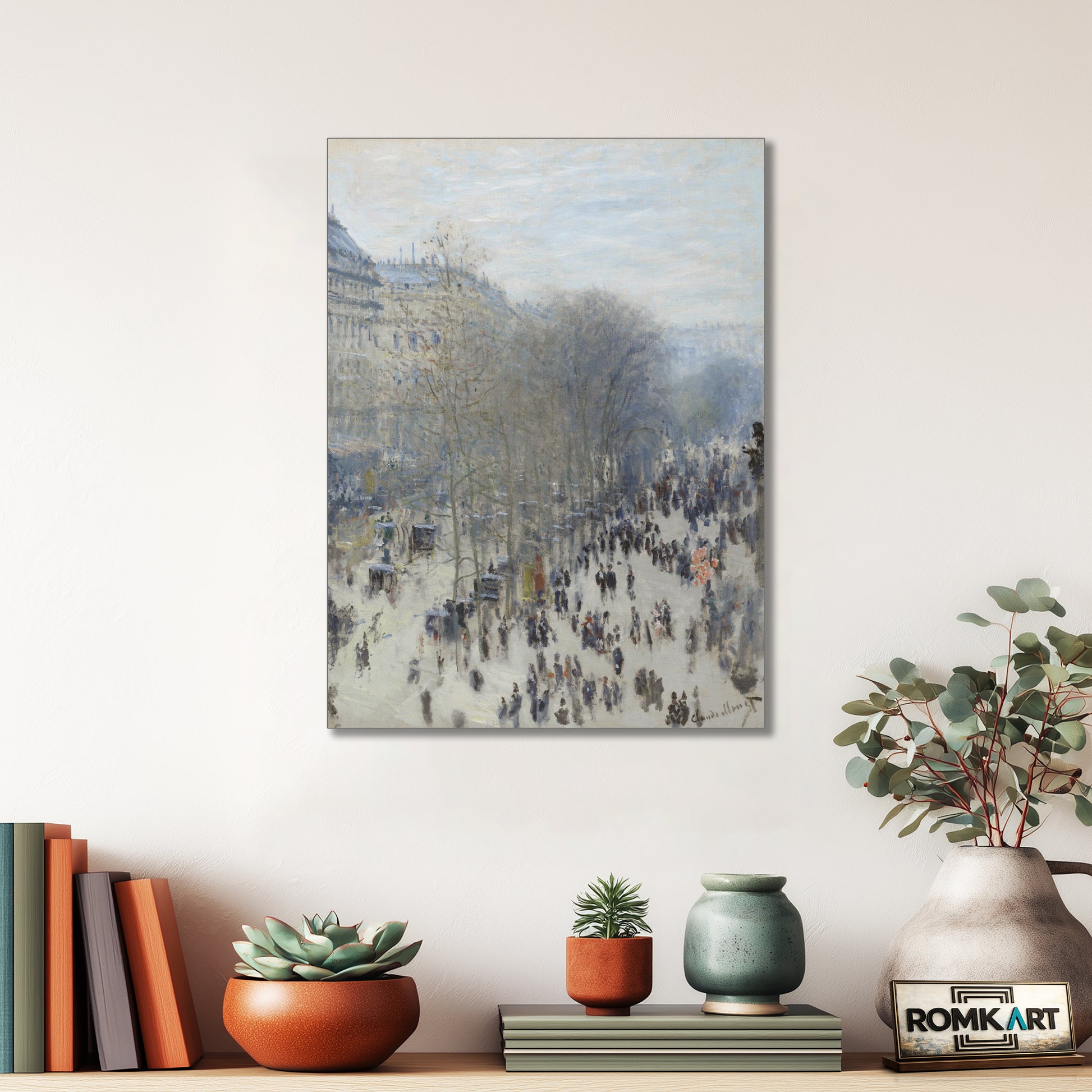 Claude Monet Boulevard Des Capucines 1873 – Reproduction