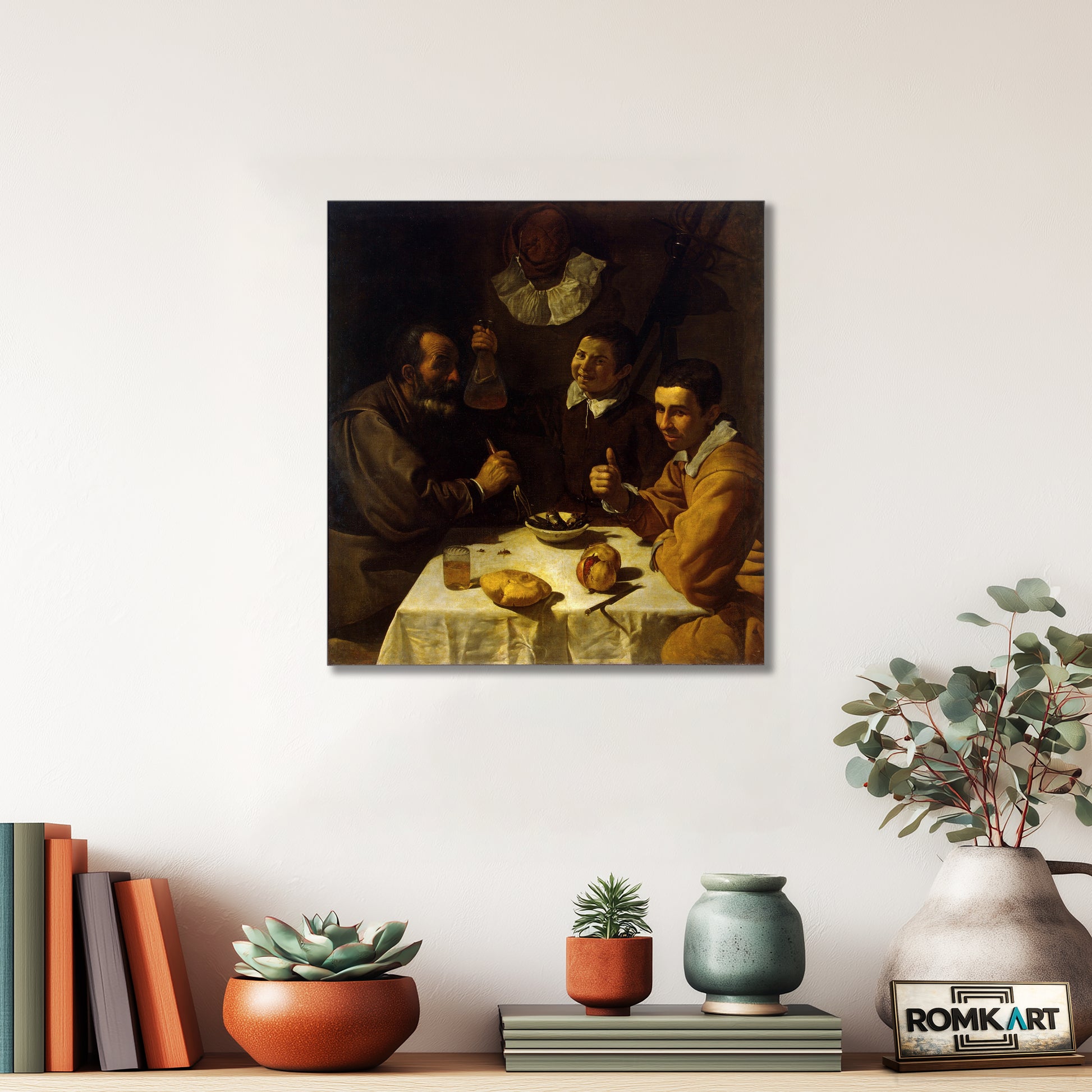 Diego Velazquez Luncheon 1617 – Reproduction