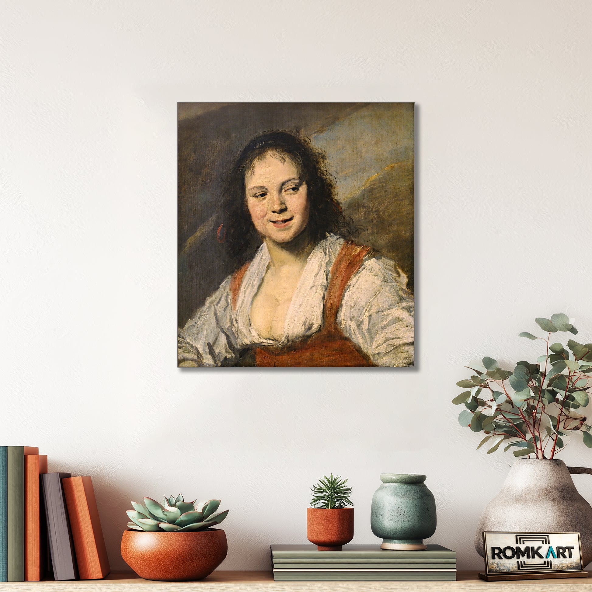 Frans Hals The Gypsy Girl 1628 – Reproduction